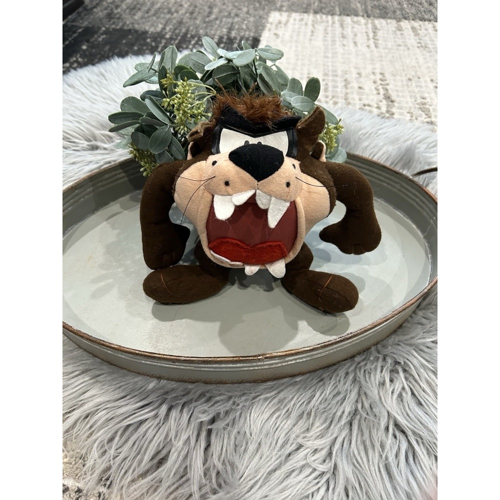 Vintage 1995 ACE Novelty‎ Looney Tunes Tasmanian Devil Taz 9" Plush Stuffed Toy